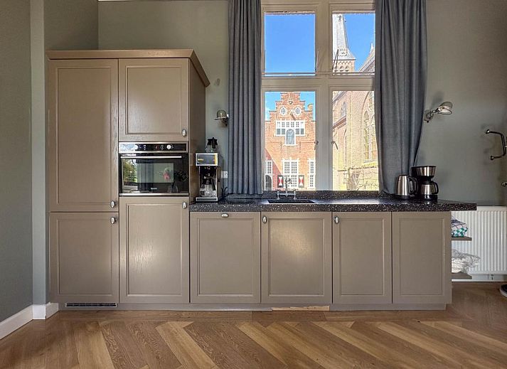 Schoene Umgebung des Weeshuis Groot, ein Ferienhaus in Enkhuizen, Nordholland.