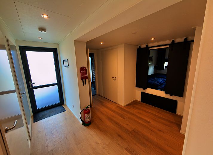 View from the terrace of the detached house in Enkhuizen, located on the IJsselmeer coast in North Holland, overlooking the surrounding area.