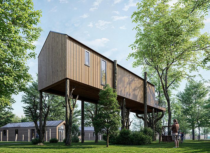 Freistehendes Haus in Enkhuizen, Ferienhaus umgeben von Bumen, bietet ein einzigartiges Wohnerlebnis an der Kste des IJsselmeers in Nordholland.