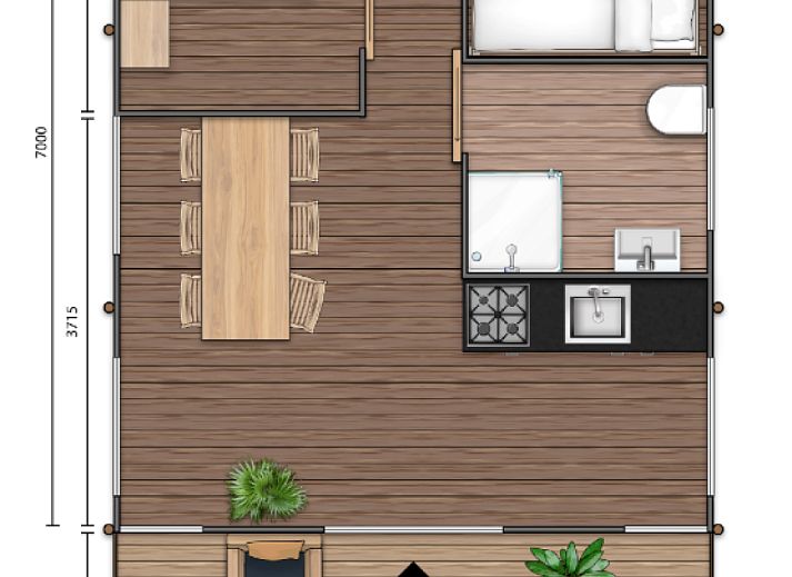 Guest house 461629 - Tent house IJsselmeerkust - De Bos Tent