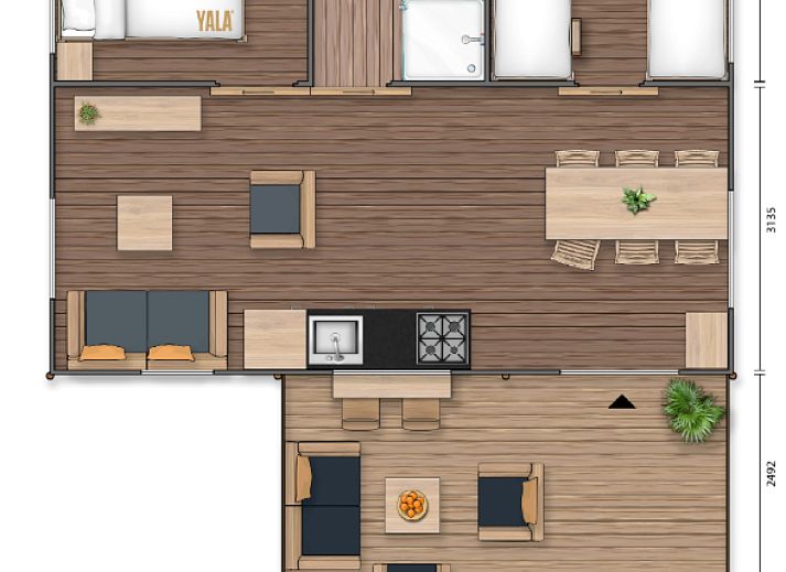 Guest house 461631 - Tent house IJsselmeerkust - De Heide Tent