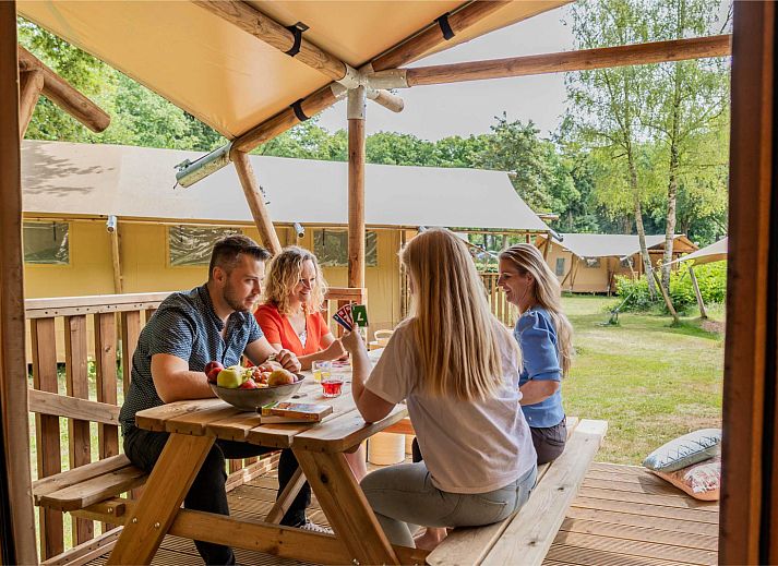 Verblijf 461636 - Tenthuis IJsselmeerkust - De Stille Heide met Kachel & Hottub
