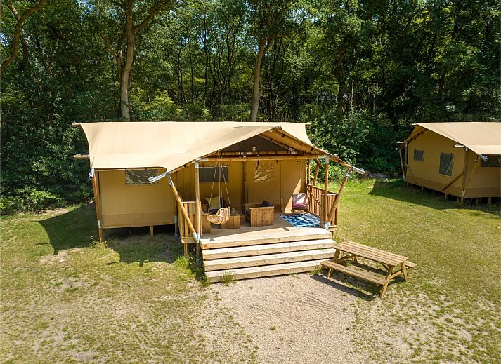 Verblijf 461636 - Tenthuis IJsselmeerkust - De Stille Heide met Kachel & Hottub