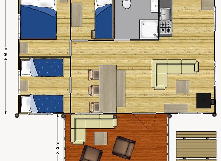 Verblijf 461636 - Tenthuis IJsselmeerkust - De Stille Heide met Kachel & Hottub