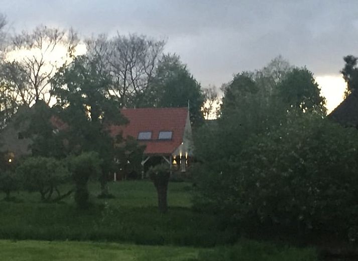 Kuenstlerische Details im Ferienhaus in Twisk, mit einzigartigen Gemaelden fuer einen stimmungsvollen Aufenthalt in Nordholland.