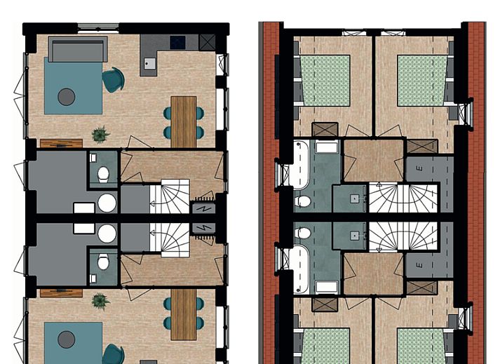 Verblijf 462409 - Vakantiewoning IJsselmeerkust - Geschakelde woning in Opperdoes