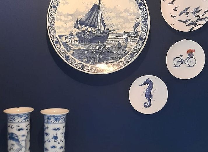 Ingang van Vakantiehuis in Anna Paulowna, Waddenkust, Noord-Holland, met huisnummer 17.