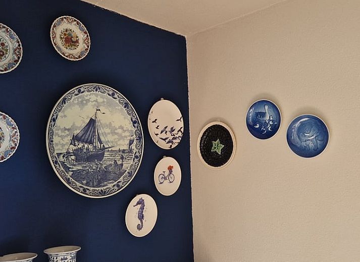 Ingang van Vakantiehuis in Anna Paulowna, Waddenkust, Noord-Holland, met huisnummer 17.