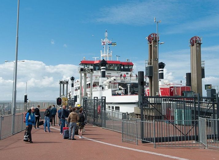 Volledig uitgeruste keuken in CORIMAR vakantiehuis te Ballum, Ameland.
