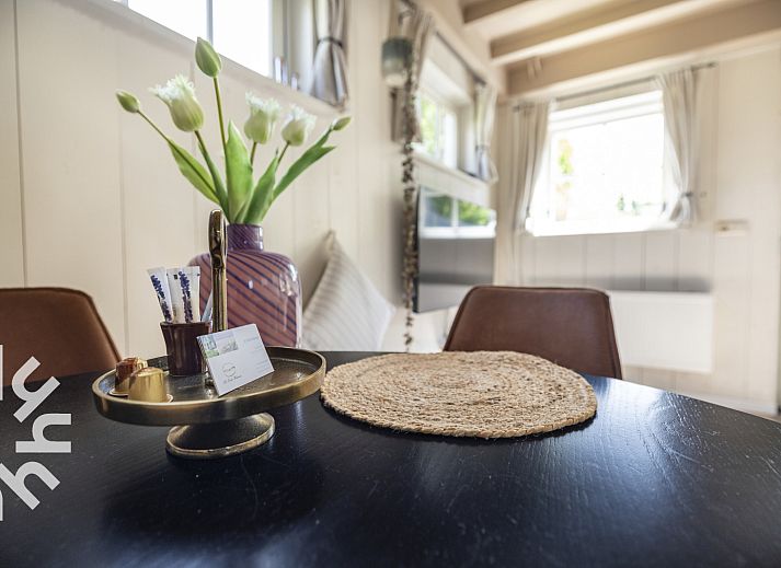 Stijlvolle badkamer in NH495 vakantiehuis, Sint-Pancras, Noord-Holland.