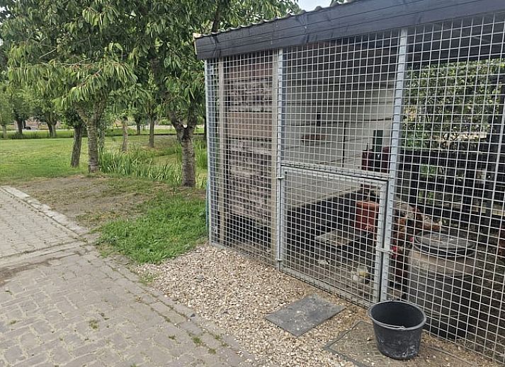 Vacation home in Hoogwoud, North Holland North, overlooking the modern architecture of the vacation home.