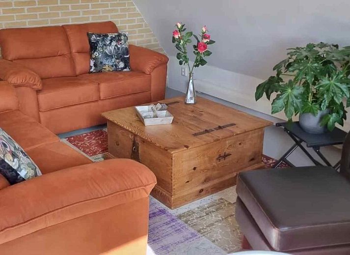 Modern kitchen in vacation home NH351 in 't Zand, North Holland overlooking the countryside.