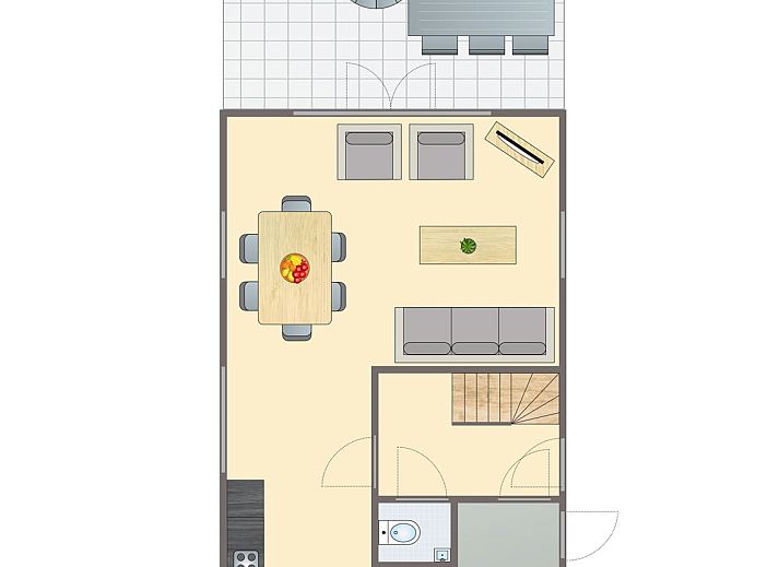 Guest house 4842110 - Bungalow Noord-Holland noord - 6 persoons bungalow | 6L2
