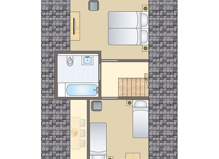Guest house 4842112 - Bungalow Noord-Holland noord - Berger Duinen | 6-persoons kinderwoning | 6CK