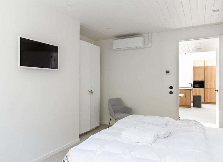 Offene Kueche und Essbereich in Huisje in Schoorl, einem Ferienhaus in Nordholland Nord, Schoorl.