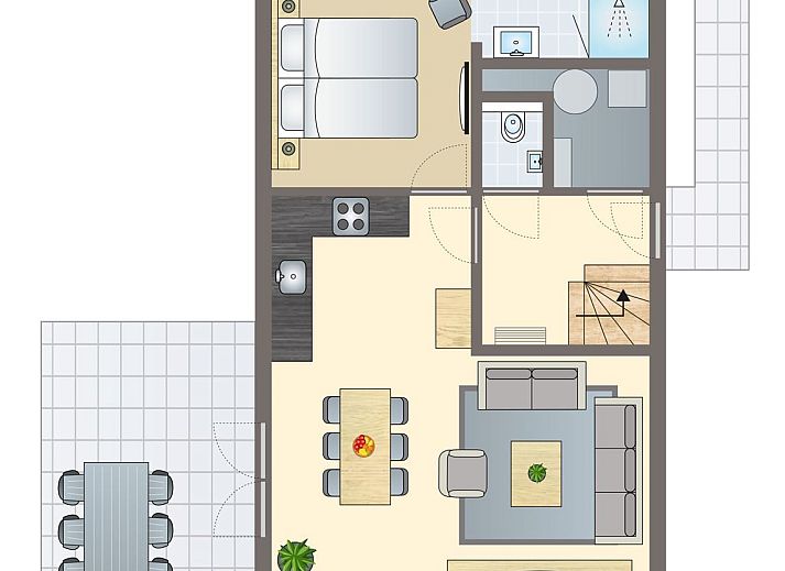 Unterkunft 4842127 - Bungalow Noord-Holland noord - 6-persoons woning | 6C