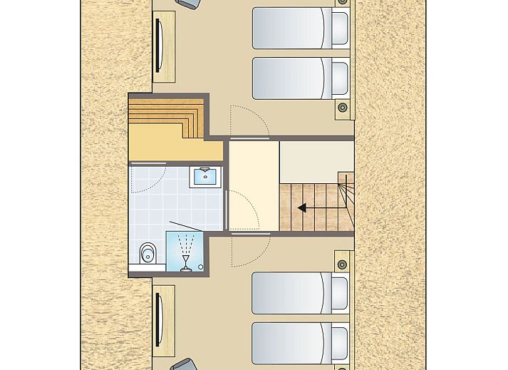 Unterkunft 4842133 - Bungalow Noord-Holland noord - 6-persoons woning | 6L