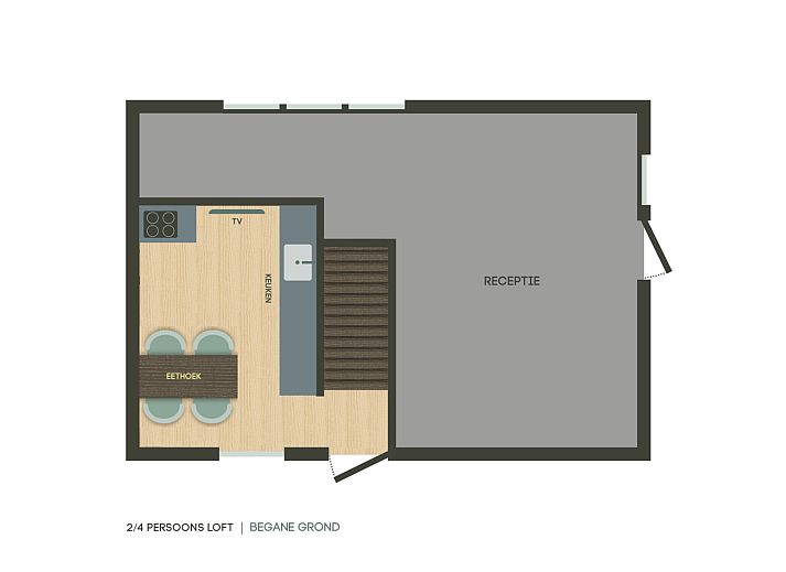Verblijf 4842140 - Vakantiewoning Noord-Holland noord - 2-4 persoons Loft