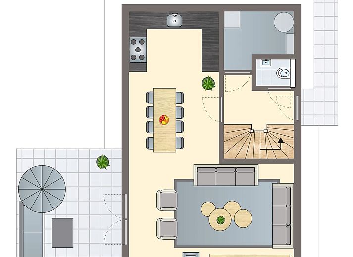 Guest house 4842151 - Bungalow Noord-Holland noord - 8-persoons woning | 8EL