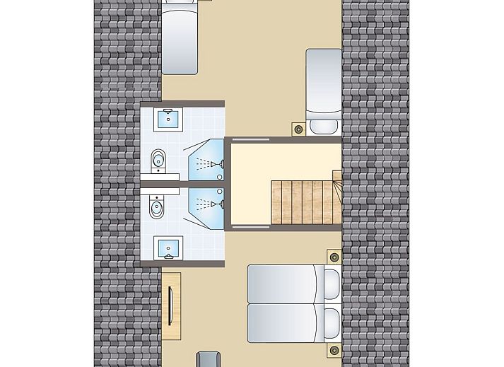 Unterkunft 484218 - Bungalow Noord-Holland noord - Berger Duinen | 6-persoons woning | 6C