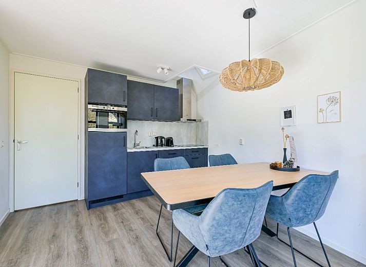 Vrijstaande woning in Schoorl, Noord-Holland, biedt een charmant vakantiehuis met rieten dak, omgeven door groene natuur en rustieke omgeving.