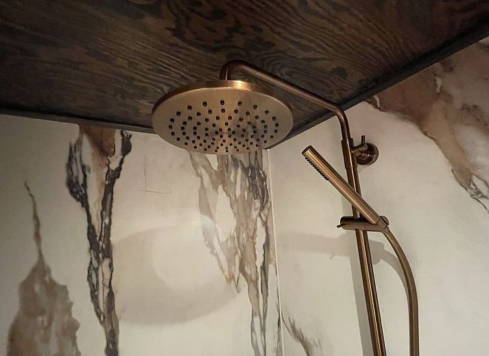 Exterior of the 6-person Dune Lodge with Charging Point in Schoorl, North Holland. Perfect vacation home for nature lovers.