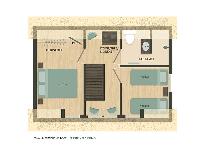 Stijlvolle eetkamer in 8-12 persoons Groepsverblijf in Schoorl, Noord-Holland met uitzicht op terras.