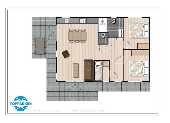 Leijhoeve 6 personen vakantiehuis met terras in Berkhout, Noord-Holland, omringd door groene natuur.