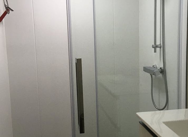 Ein Huhn auf einem Tisch im Ferienhaus in Aartswoud, Nordholland, geniesst den laendlichen Charme.