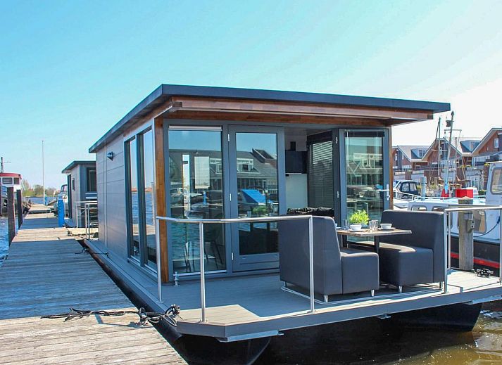 Unterkunft 490647 - Chalet Noord-Holland midden - Tiny houseboat Parel I - airco