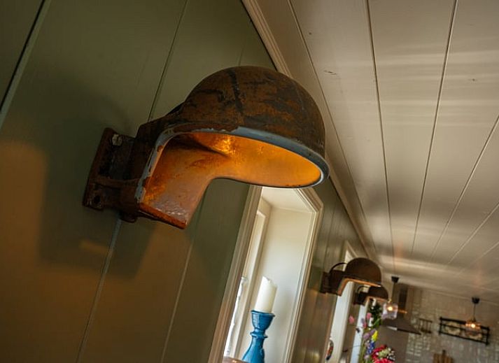 Alpakas werden in der gruenen Umgebung von Huisje in Ursem, einem Ferienhaus in Nordholland, gefuettert.