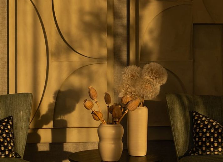 Luxe buitenbad en terras bij Vakantiehuisje in Kortenhoef, Noord-Holland zuid, omringd door natuur.