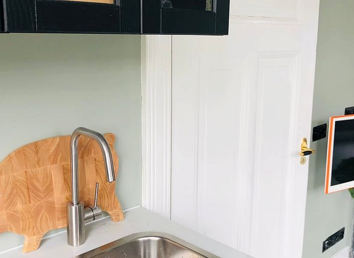 Artful dining area in Holiday home in Amsterdam, unique decorations in vacation home North Holland.