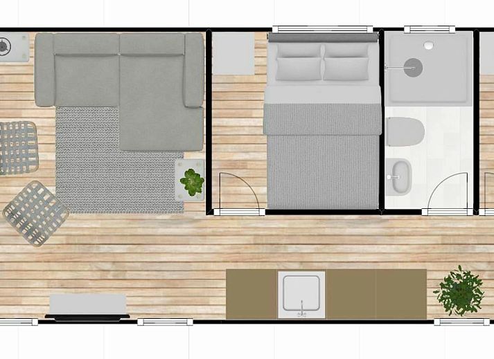 Verblijf 510146 - Vakantiewoning Amsterdam eo - Harbor lodge+ with roof terrace and balcony (4-6 pers) Amste