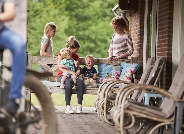 Modern kitchen in Cottage in Mander, vacation home in Twente, Overijssel.
