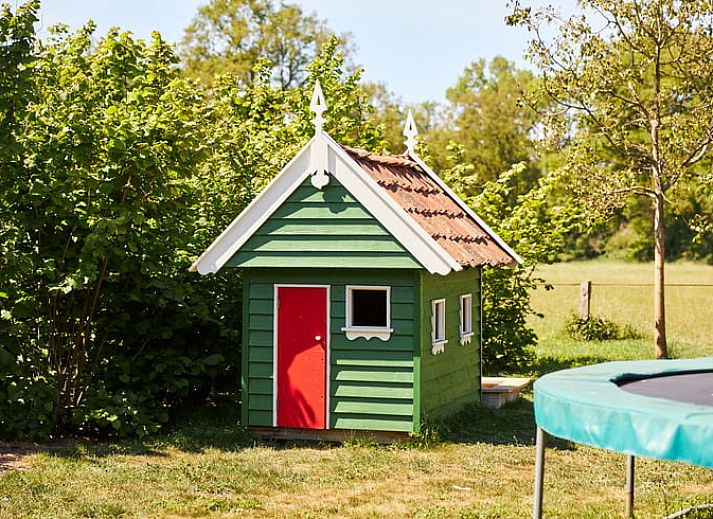 Comfortable living room in Cottage in Mander, vacation home in Overijssel.