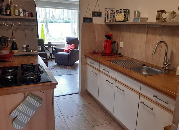 Gezellig vakantiehuis in Nutter, Twente, verscholen tussen weelderige groene bomen in Overijssel.