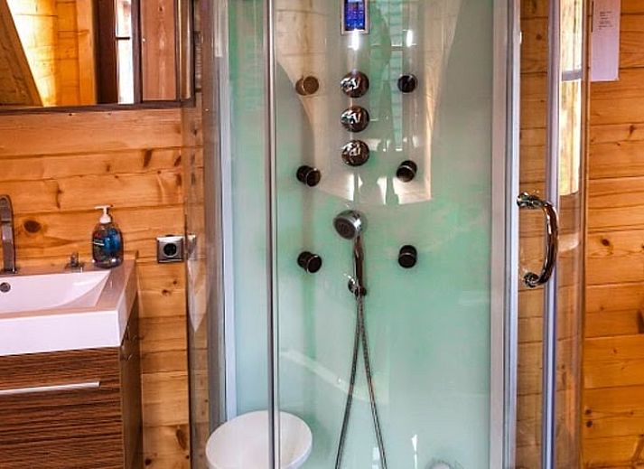Modern kitchen in Holiday home in Den Ham, located in Twente, Overijssel.