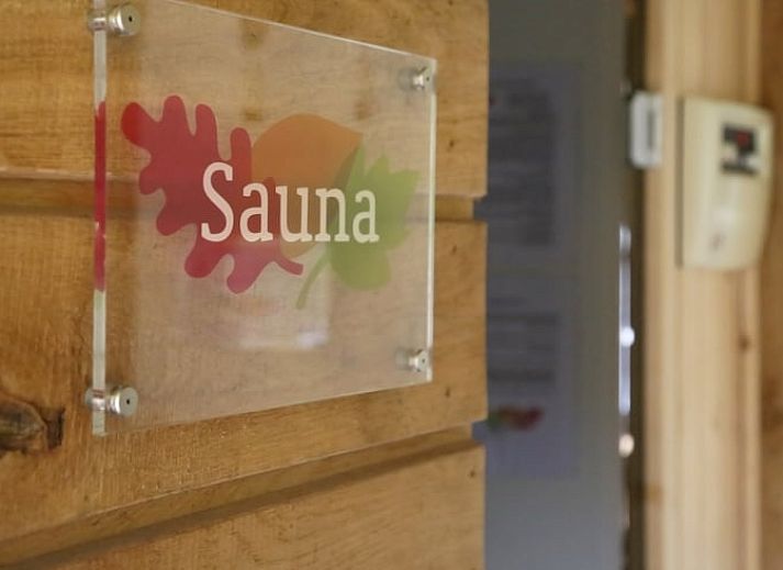 Gemuetliches Wohnzimmer im Ferienhaus in de Lutte, Twente, mit buntem Sofa, Holzofen und grossem Esstisch fuer einen komfortablen Aufenthalt.