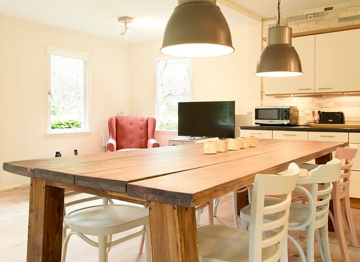 Ferienhaus in De Lutte, Gemeinde Losser, umgeben von gruener Natur in Twente, Overijssel. Ideal fuer einen erholsamen Aufenthalt in den Waeldern.