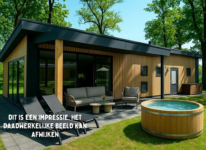 Guest house 520827 - Holiday property Twente - Wood Cottage + hottub