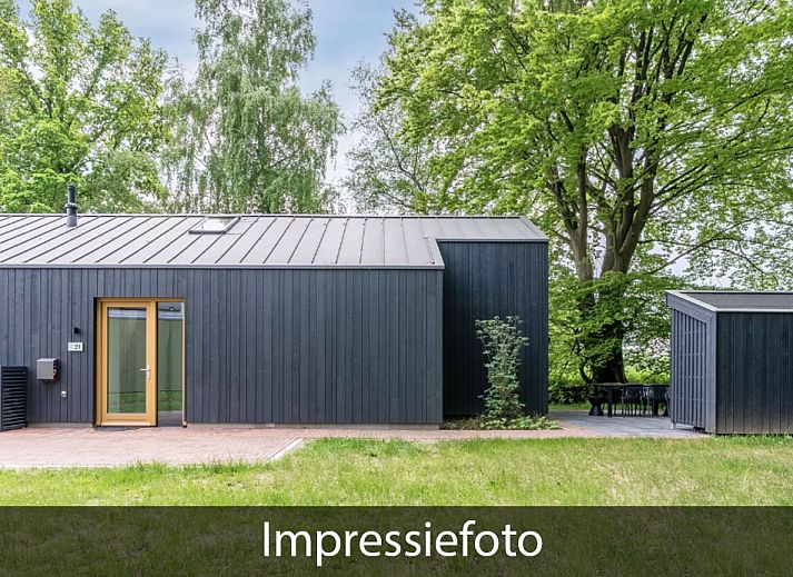 Terras van Vrijstaande woning in Beuningen, Twente, vakantiehuis met prachtig uitzicht op de natuur.