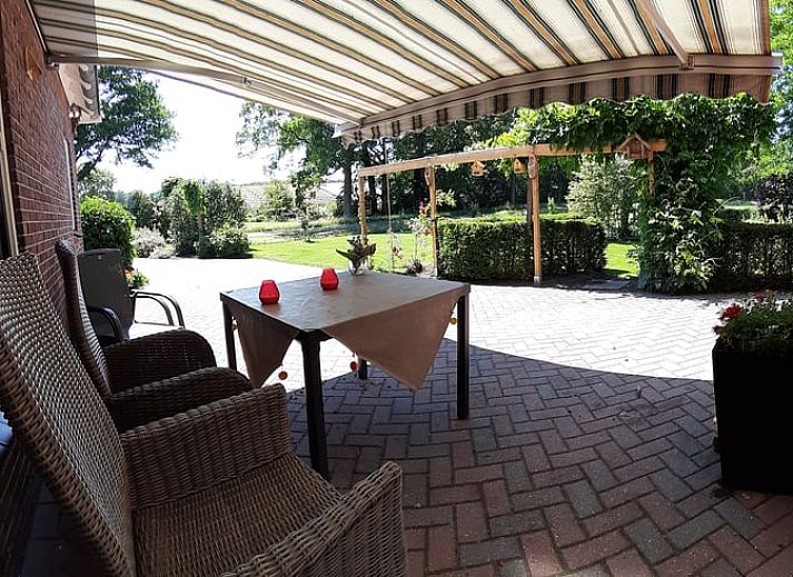 Huisje in Beuningen, vakantiehuis in Twente, Overijssel met groene tuin en landelijke omgeving, ideaal voor rustzoekers.