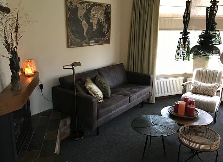 Dachschraege von Cottage in Weerselo, Ferienhaus in Twente, Overijssel mit rustikaler Ausstrahlung.