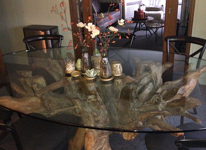 Dachschraege von Cottage in Weerselo, Ferienhaus in Twente, Overijssel mit rustikaler Ausstrahlung.