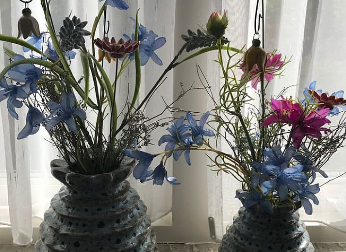 Dachschraege von Cottage in Weerselo, Ferienhaus in Twente, Overijssel mit rustikaler Ausstrahlung.