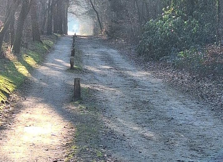 Cozy interior of vacation home in Tilligte, Twente. Authentic wooden details and attractive decor in Overijssel.