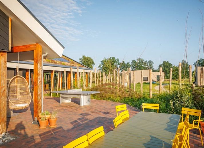 Moderne Kueche in Cottage in Rijssen Ferienhaus, ideal fuer einen Aufenthalt in Twente, Overijssel.