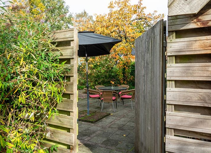 Charmant vakantiehuis Huisje in Rossum met traditionele gevel in Twente, Overijssel.