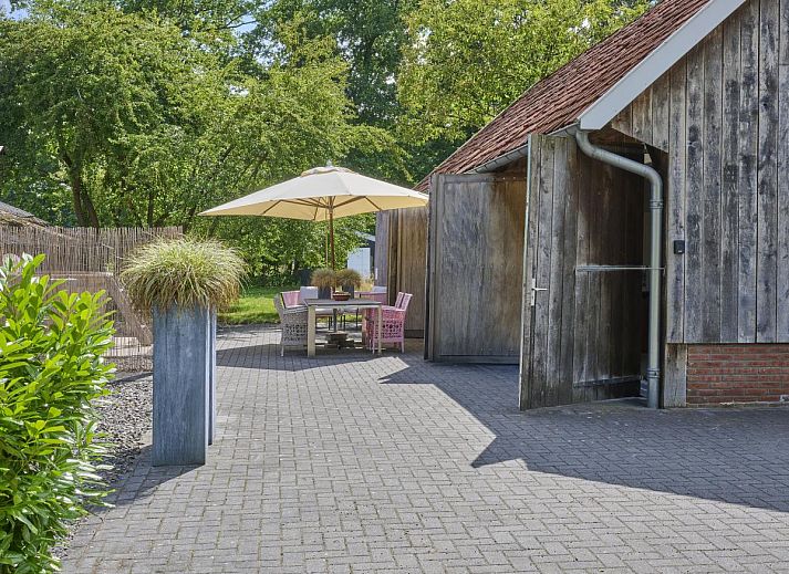 Attraktives Schlafzimmer im Design Farmers Barn Twente, Ferienhaus in Haaksbergen, Twente.